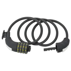 Dresco spiraalkabelslot 120cm, Ø8mm met code