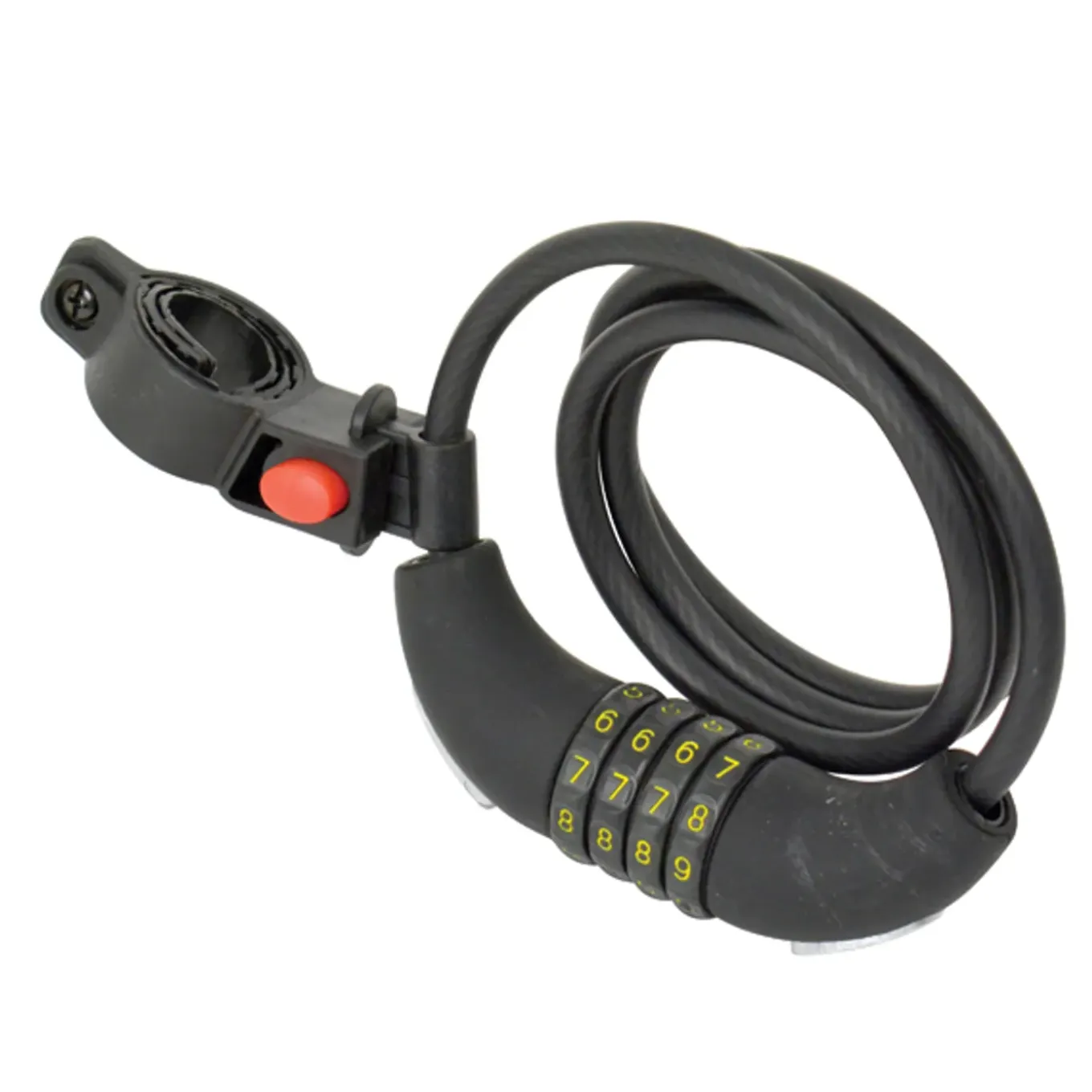 Dresco spiraalkabelslot 120cm, Ø8mm met code