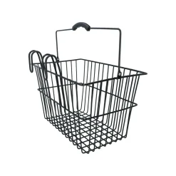 Dresco stalen fietsmand 20 liter