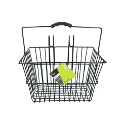 Dresco stalen fietsmand 20 liter