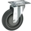 Dorner Helmer Dörner Helmer Zwaar Transportwiel - Stil - Rubber - Met plaat - diam. 100mm