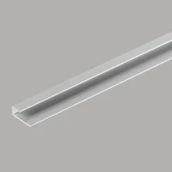 Dumaplast U-profiel - Dumawall - Aluminium - 22x8mm 2,6m