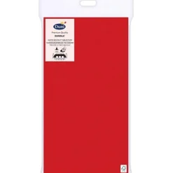 Duni - Tafelkleed rood l138b220 cm