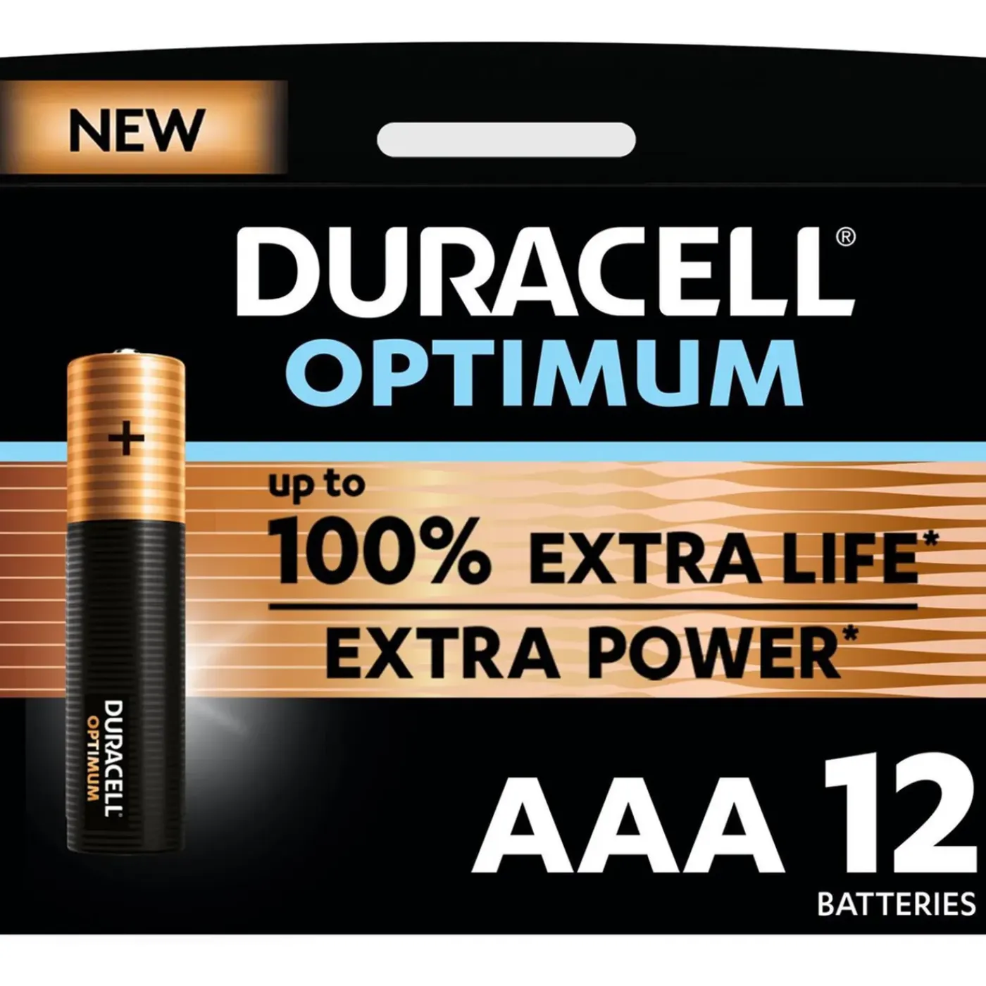 Duracell Alkaline Optimum Aaa 12st.