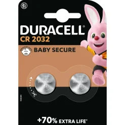 Duracell Knoopcelbatterijen 2032 2st.