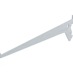 Duraline f-drager enkel mat zilver 30cm