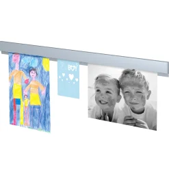 Duraline info rail PHS aluminium geborsteld 100cm