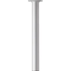 Duraline meubelpoot rond staal 3x30cm grijs