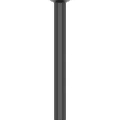 Duraline meubelpoot rond staal 3x30cm zwart