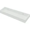 Duraline moderne wandplank wit 9003 40x4x15cm