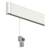 Duraline PHS click rail compleet off-white 400cm