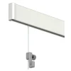 Duraline PHS click rail compleet off-white 200cm