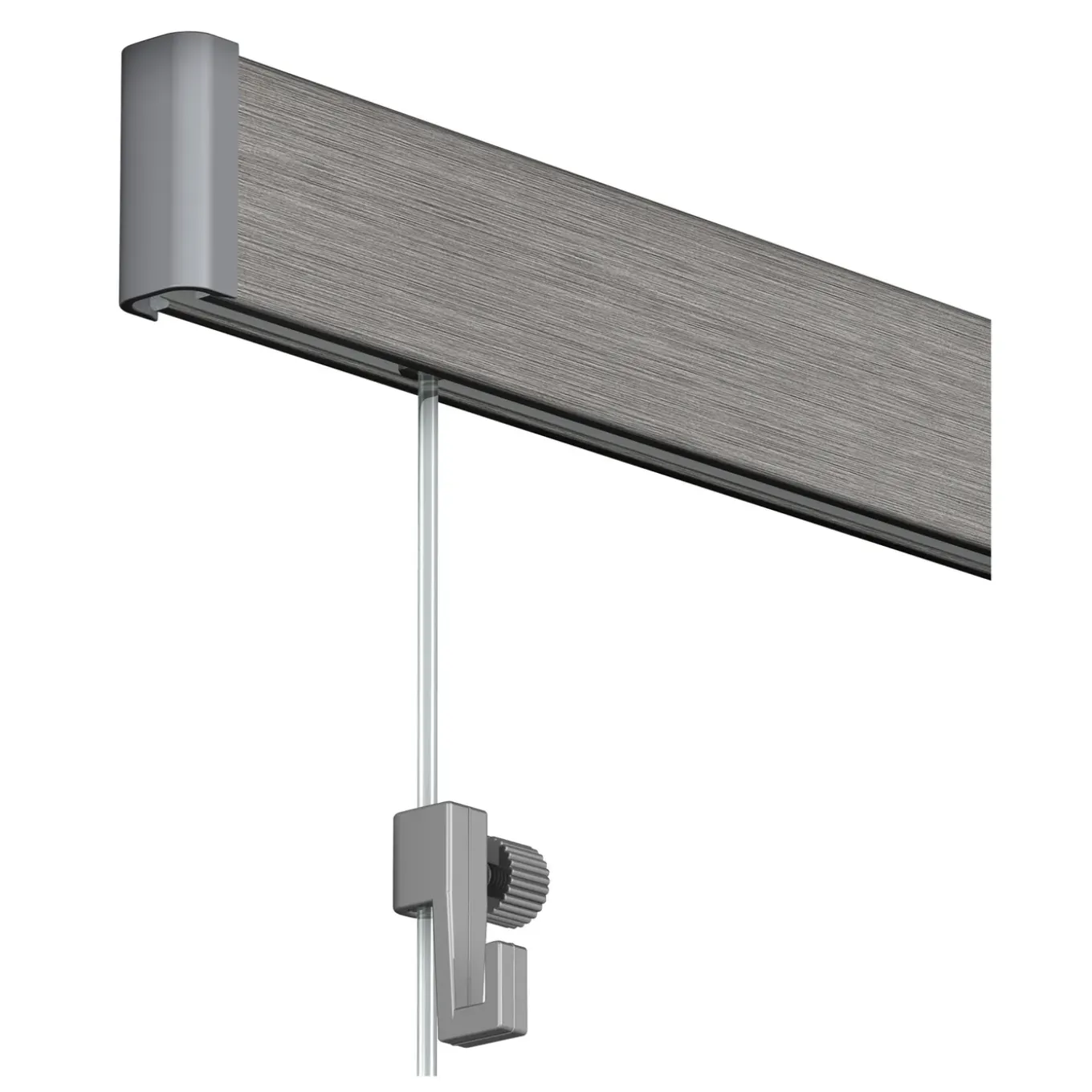 Duraline PHS Click Rail compleet aluminium geborsteld 200cm