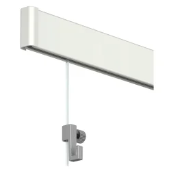 Duraline PHS click rail compleet off-white 600cm