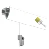 Duraline PHS up rail compleet wit primer 200cm