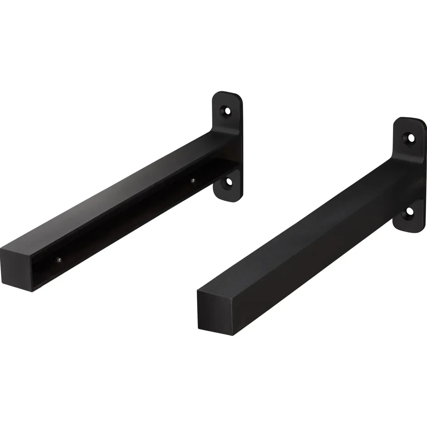 Duraline plankdrager Modern L+R S2 mat zwart 20mm23,85cm