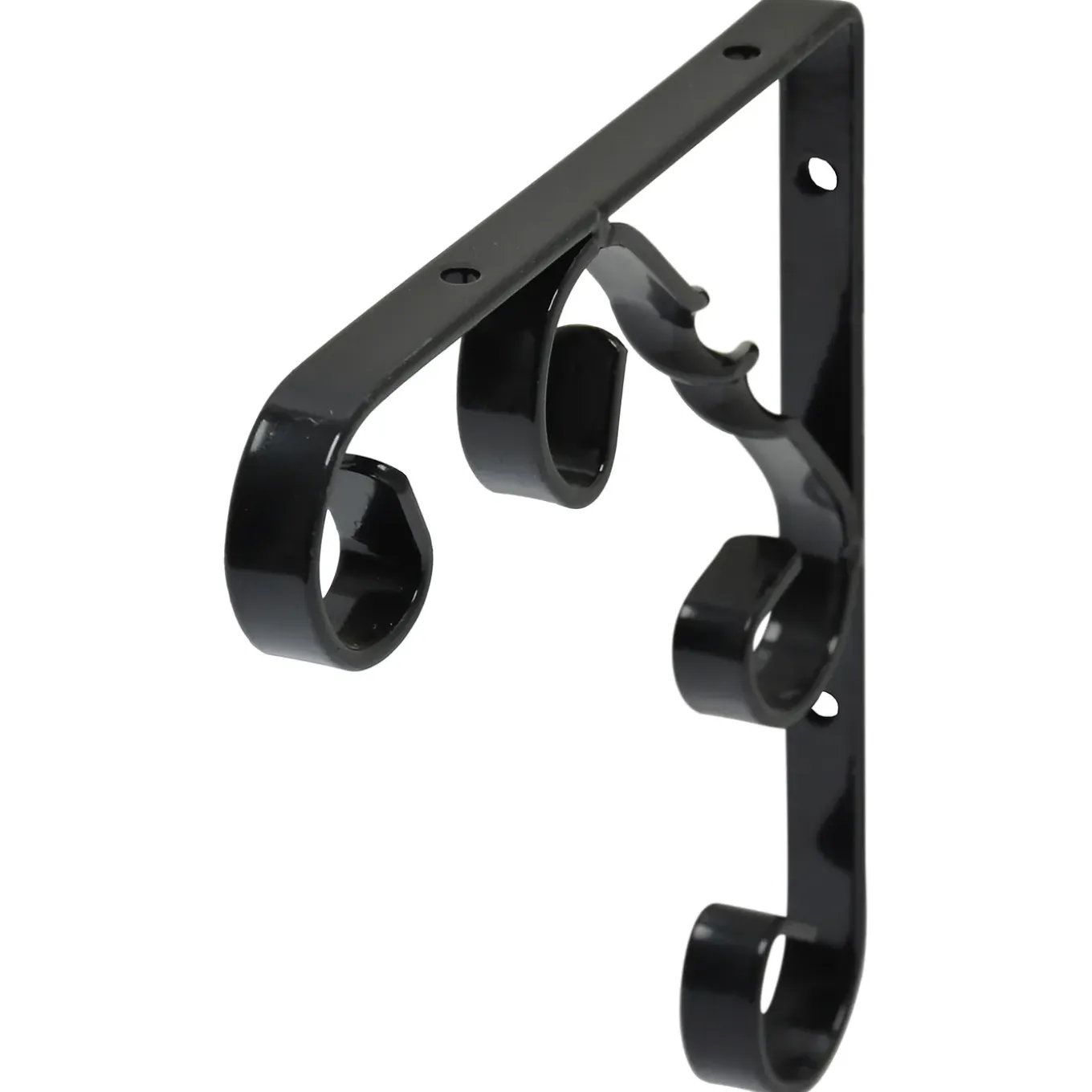 Duraline plankdrager Ornament zwart 15x15cm