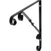 Duraline plankdrager Ornament zwart 25x25cm