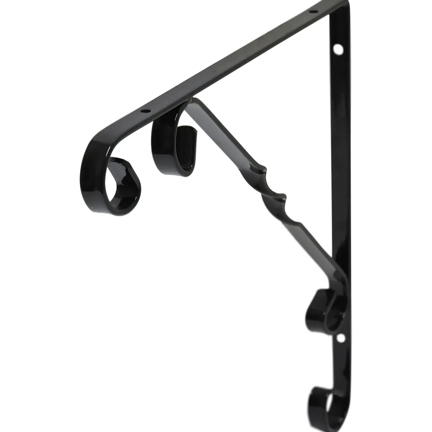 Duraline plankdrager Ornament zwart 25x25cm