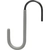 Duraline S-haak 19x10cm grijs