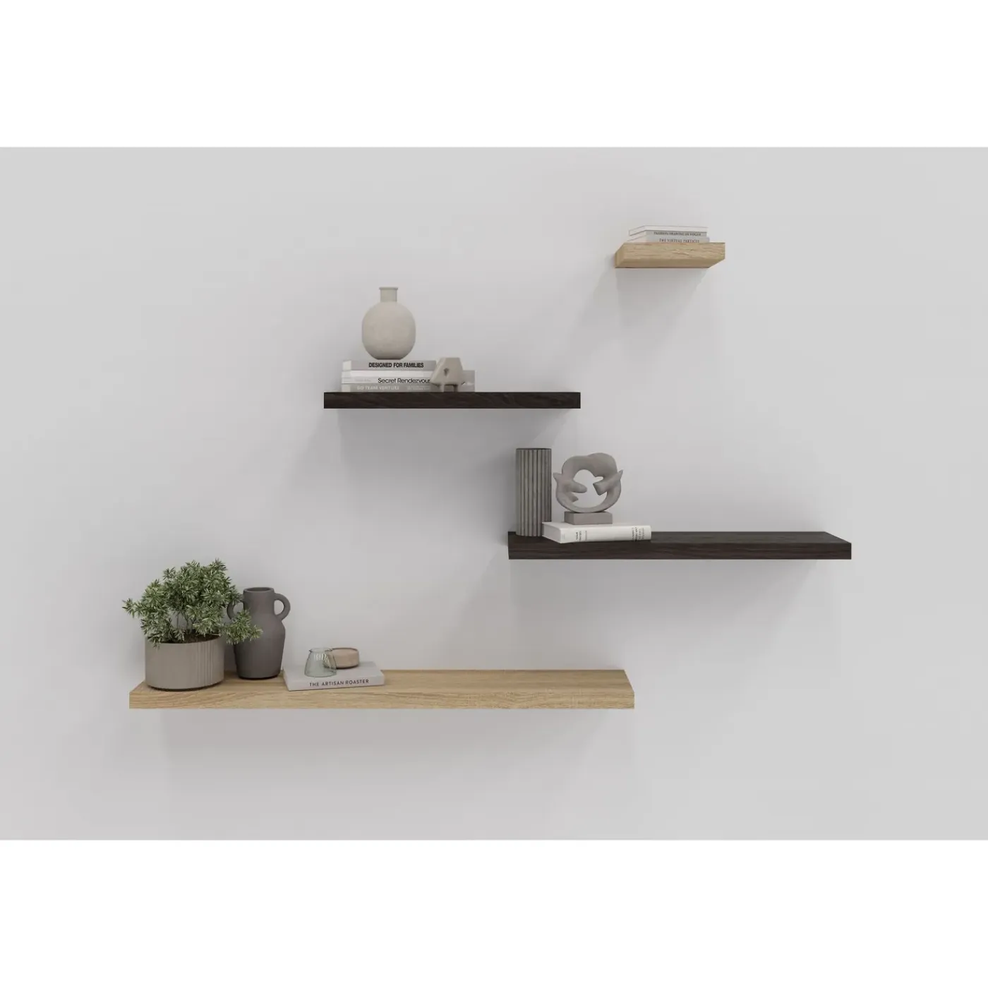 Duraline wandplank XL4 Sanoma eiken 38mm 80x23,5cm