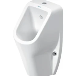 Duravit D-code Urinoir - Met Boveninlaat - Met Bevestiging - Zonder Spoelrand - Met Sproeikop En