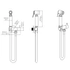 Dutchline Bidet Handdoucheset Met Knijphendel - Geborsteld Messing Goud