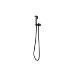 Dutchline Bidet Handdoucheset - Knijphendel - Mat Zwart