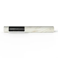 Easy Décor Vliesbehang Carrara Marmer - Wit - Goud - 10,05m x 52cm