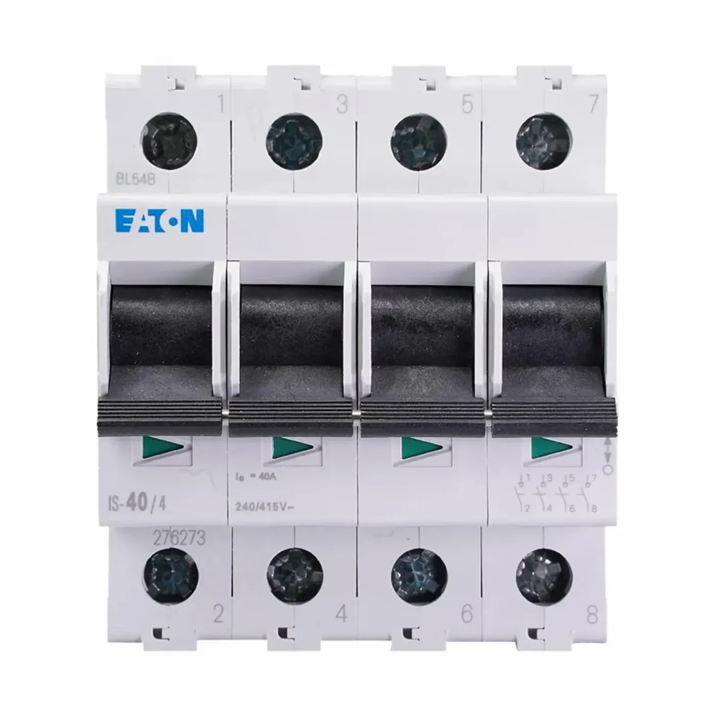 Eaton Hoofdschakelaar 4-polig 40a - 276273