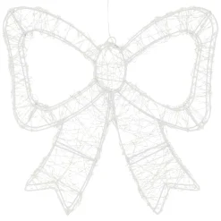 Ecd Germany Kerstdecoratie Led Kerststrik Met Timer Ip44 Spatwaterdicht 720 Led 48 X 46 Cm