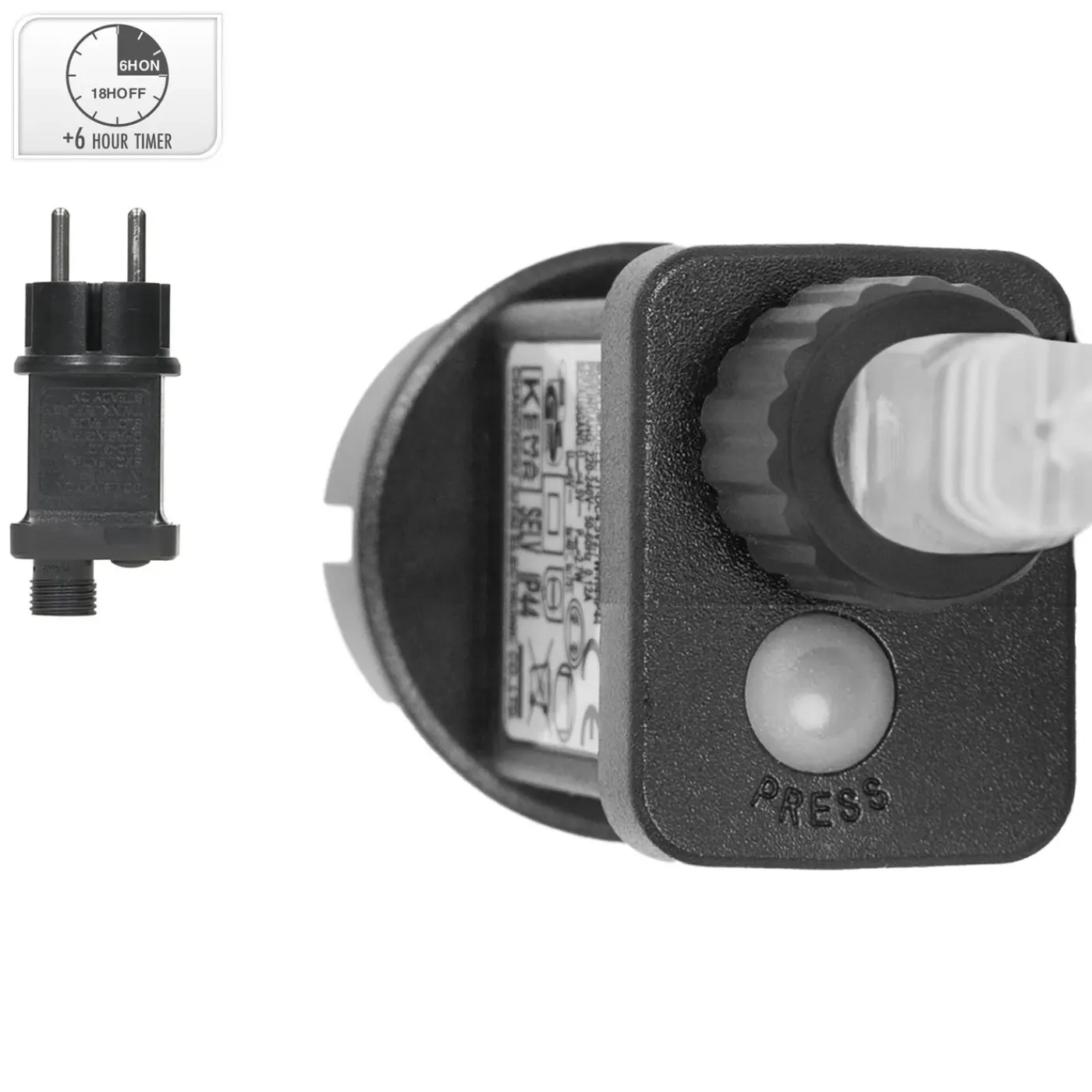 ECD Germany Kerstdecoratie Led Hartvormige Met Timer Ip44 Spatwaterdicht 720led 49,5x46 Cm