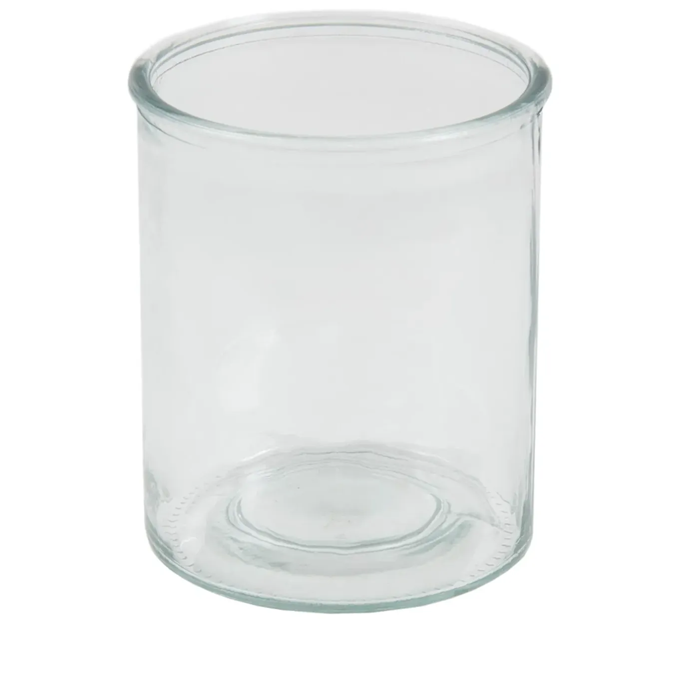 ECD Germany - lantaarn - natuurlijk grijs/brui - 50 x Ø 28 cm - hout - vlechtwerk - glas