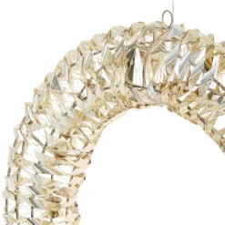 ECD Germany LED kerstkrans Ø58cm met 960 warm witte micro LED's &timer, IP44
