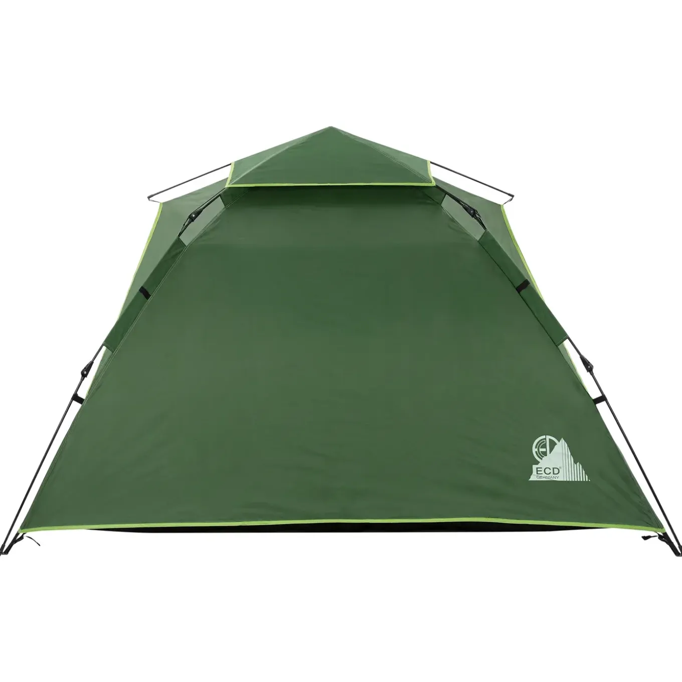 ECD Germany - Pop up tent - groen - 240x210x130 cm - voor camping en wandelen 3-4 personen