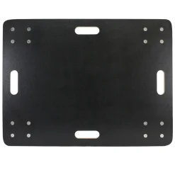 ECD Germany Set 2 Transportroller 60x80cm 2x Feststellbremse Pp-räder Bis 800kg Möbelroller