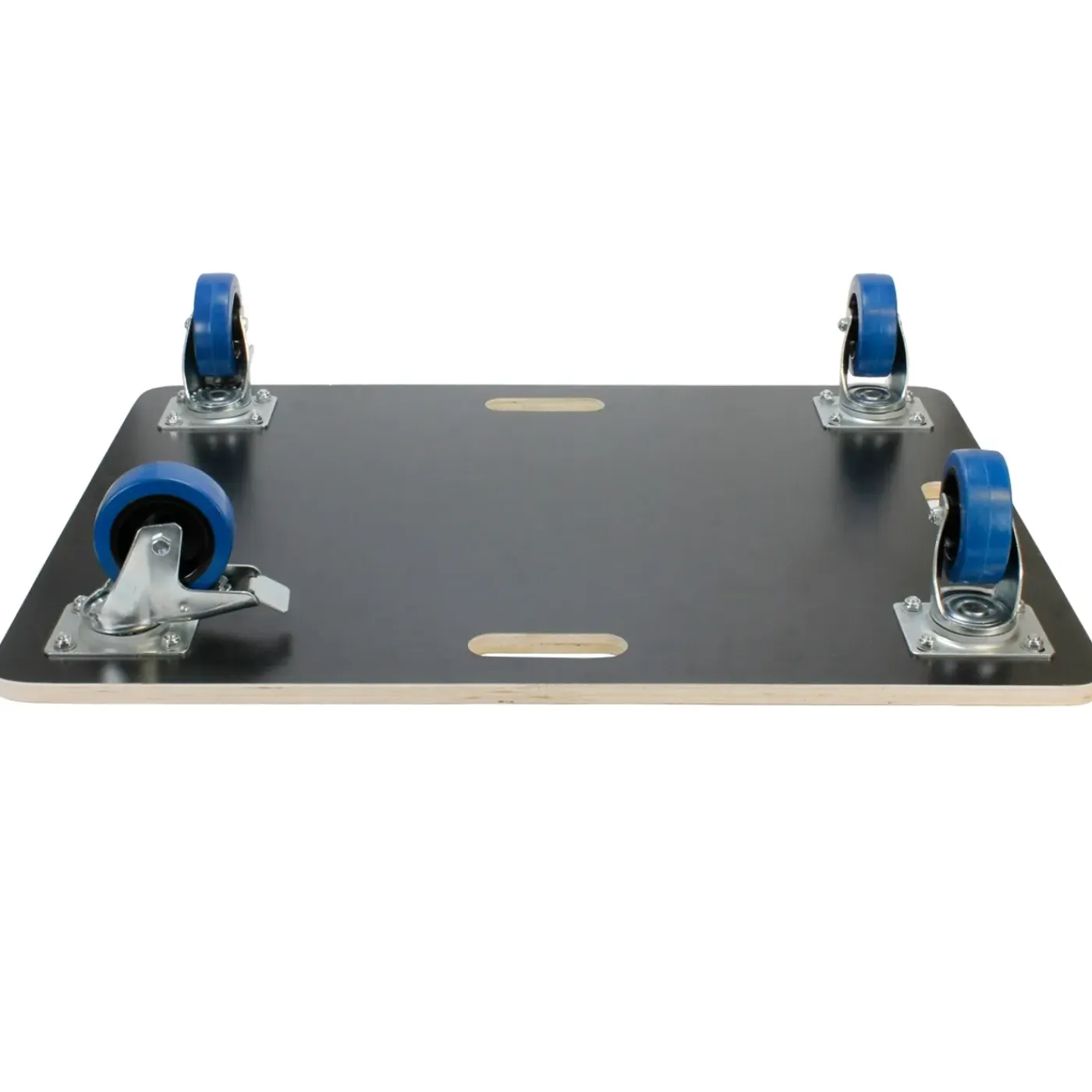ECD Germany Set 2 Transportroller 60x80cm 2x Feststellbremse Pp-räder Bis 800kg Möbelroller