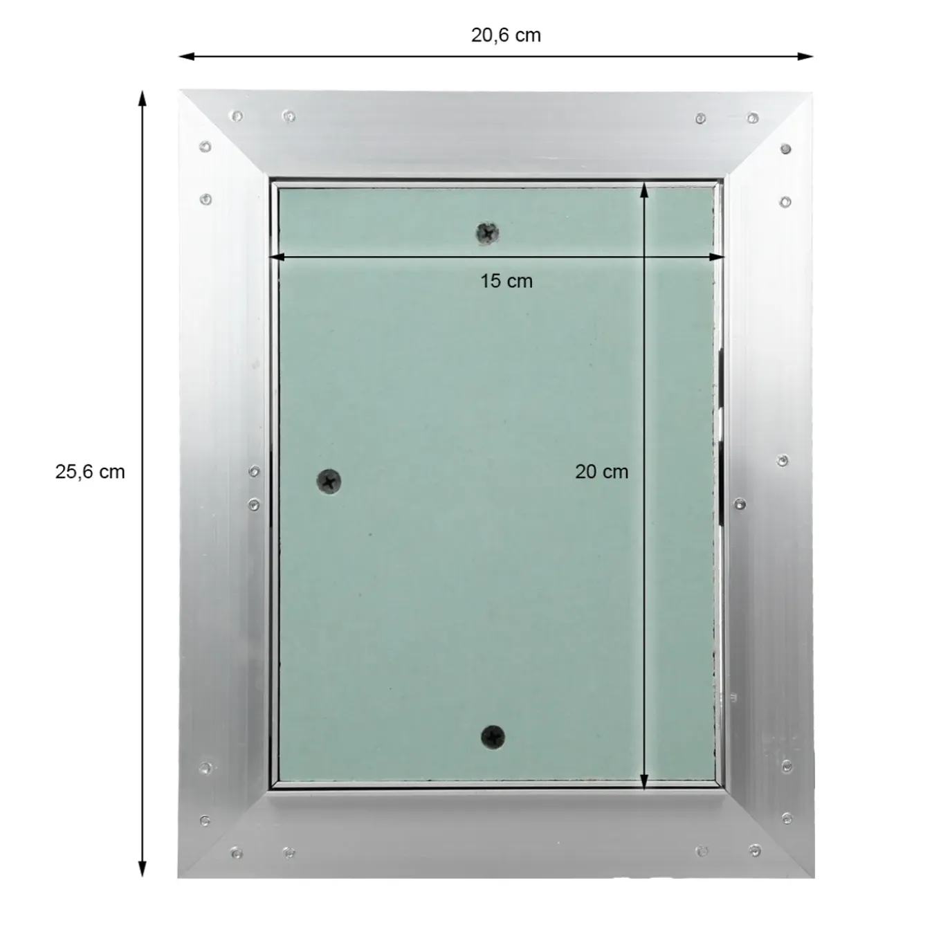 ECD Germany Toegangsdeur 150 x 200 mm - 12,5mm Gipskartonplaat