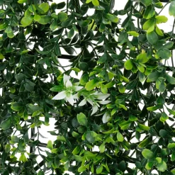 ECD Germany 4x Kunstplanten Muurpanelen 50x50 Cm Pachysandra Buiten Zichtpaneel Privacy Uv