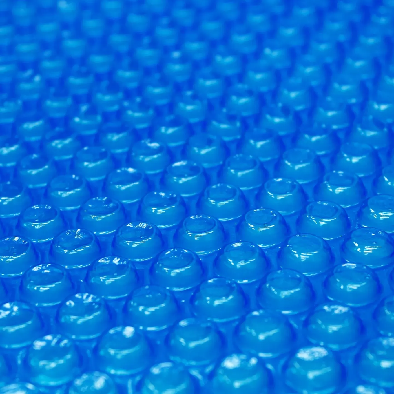ECD Germany - Zonnefolie Voor Zwembad - Blauw - Rond Ø 549 Cm - Materiaaldikte 400 Μm