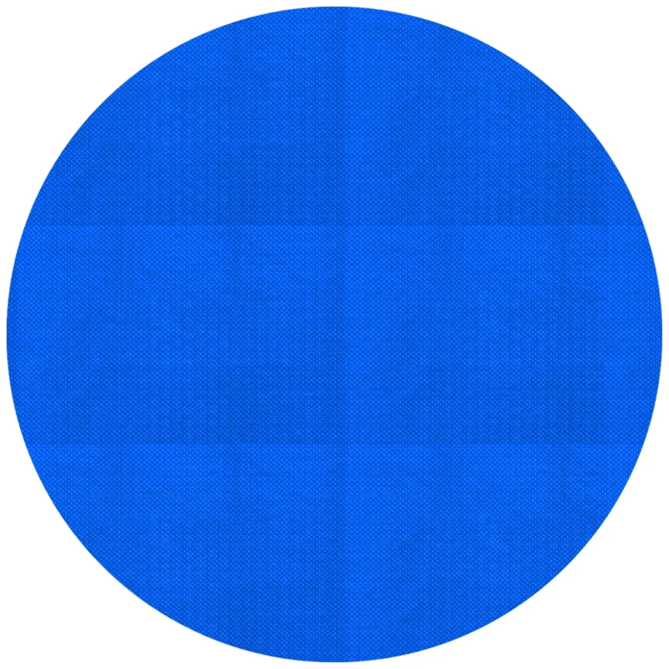 ECD Germany - Zonnefolie Voor Zwembad - Blauw - Rond Ø 549 Cm - Materiaaldikte 400 Μm