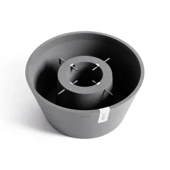 Ecopots Kerstboomvoet Xl - Grijs - Geschikt Voor Bomen Tot 300 Cm - Met Waterreservoir