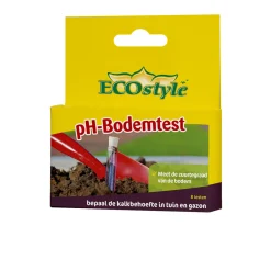 EcoStyle pH Bodemtestkit - Voor grond - Maximaal 8 tests