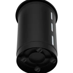 Eda - Houtpellets Opslag Met Deksel - 38 Liter - 25 Kg - 60,5 Cm Hoog - Kunststof