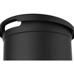Eda - Houtpellets Opslag Met Deksel - 38 Liter - 25 Kg - 60,5 Cm Hoog - Kunststof