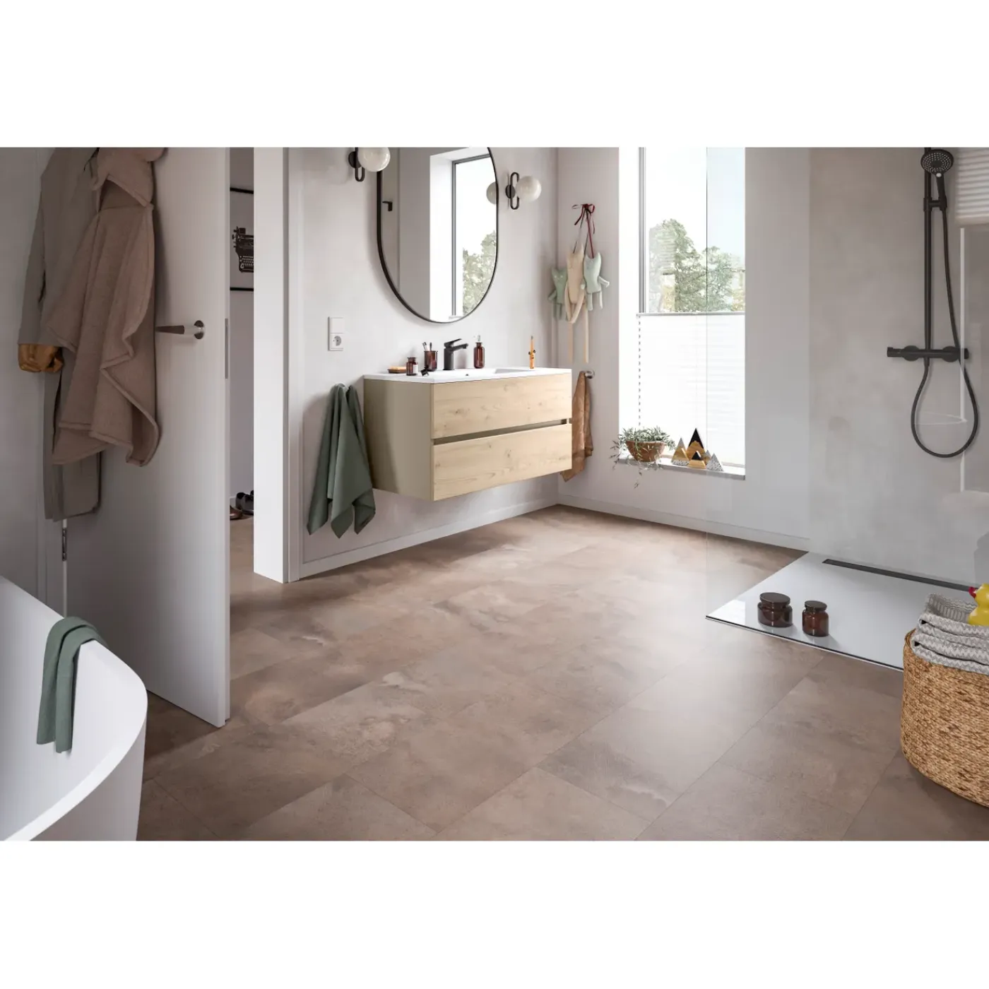 Egger Eco Vloer Aquadura+ Edf304 Titaniet Zandbeige 7,5mm, 2,535m²
