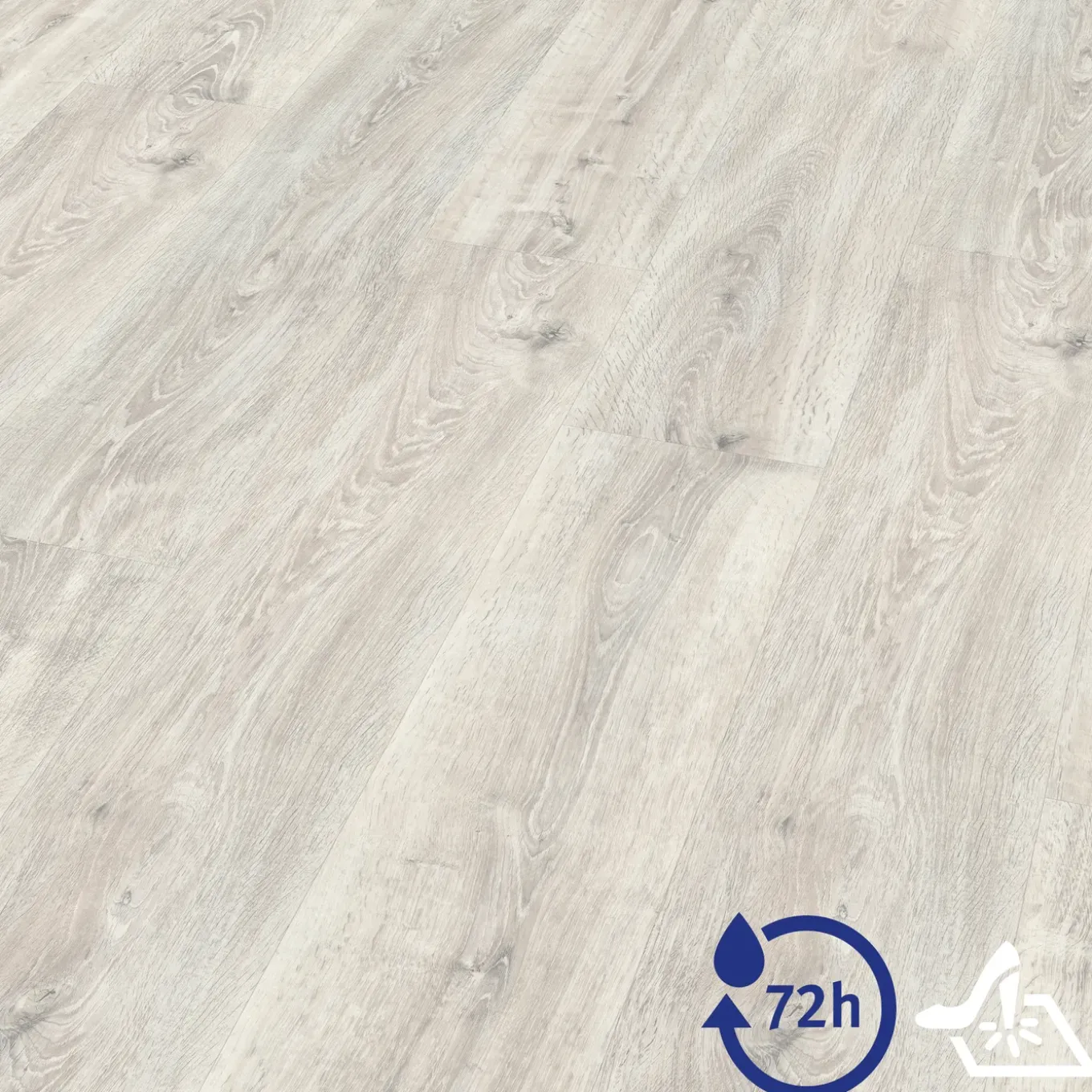 Egger Eco Vloer Aquadura+ Edf174 Waltham Eiken Wit 7,5mm, 2,543m²