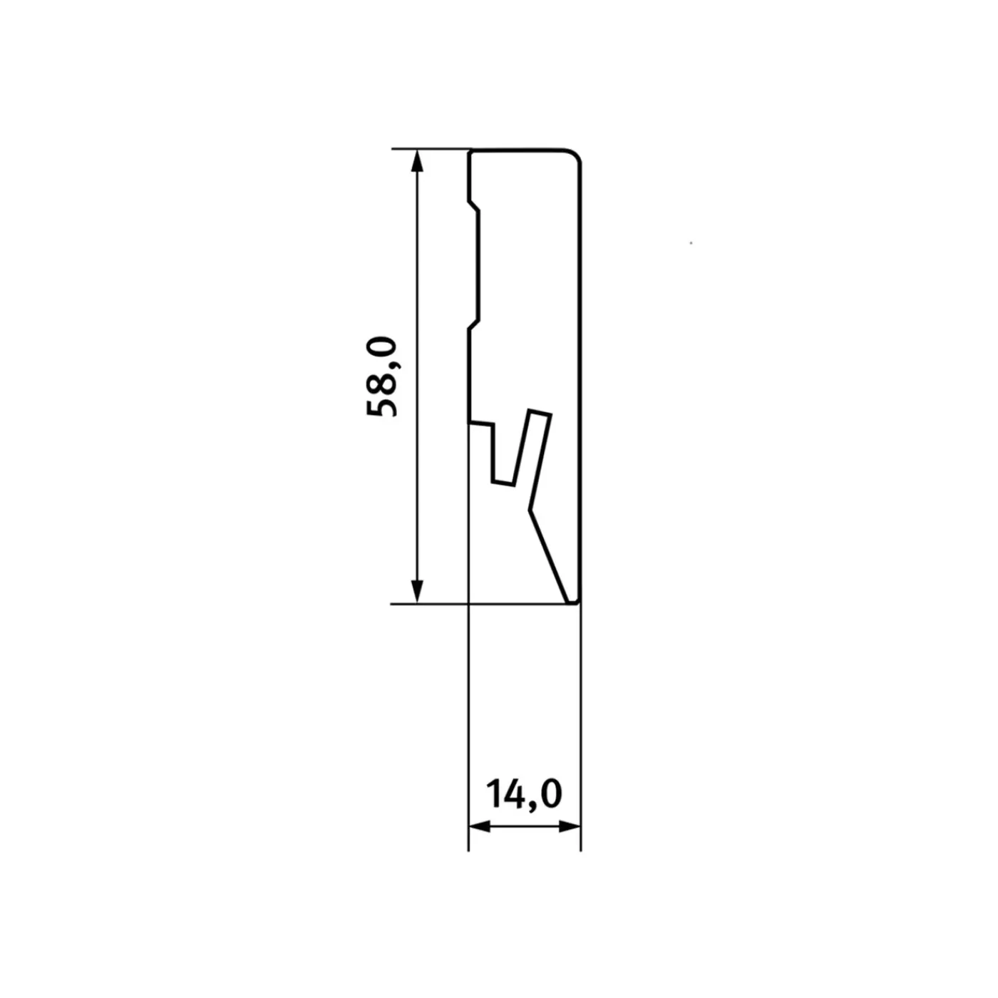 Egger Plint 6cm Kubus L289