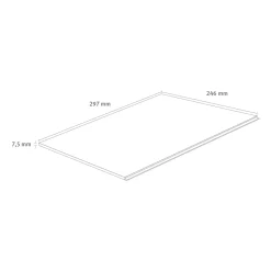 Egger Sample A4 Eco Vloer Aquadura+ Edf176 Almington Eiken Beige 7,5mm