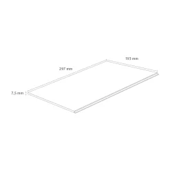 Egger Sample A4 Eco Vloer Aquadura+ Edf180 Berdal Eiken Natuur 7,5mm